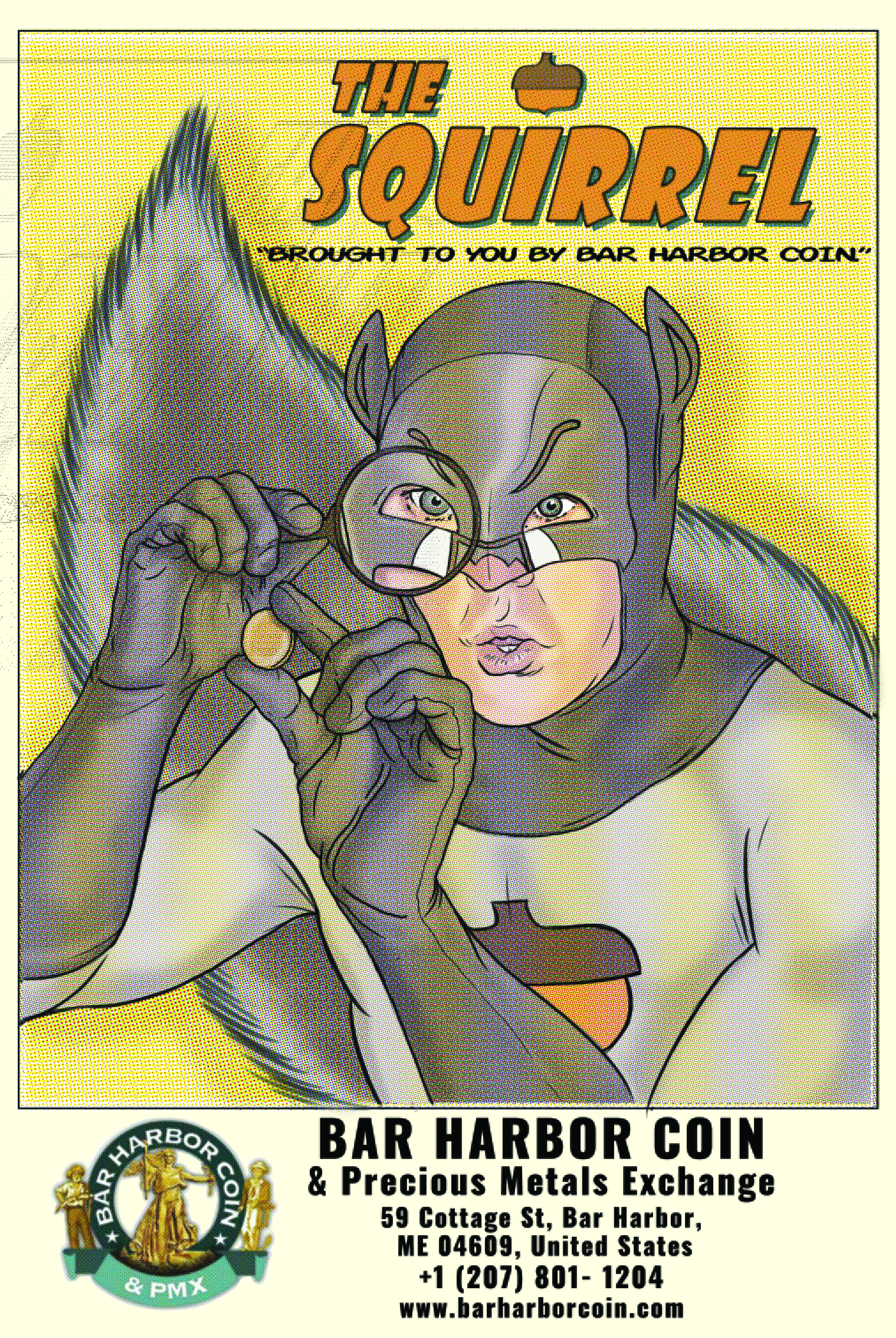 The Squirrel - Back Cover Page